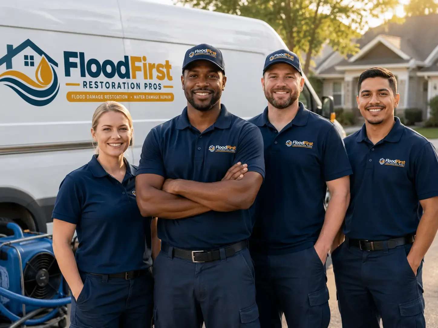 Flood Damage Restoration company in Wind Ridge, PA